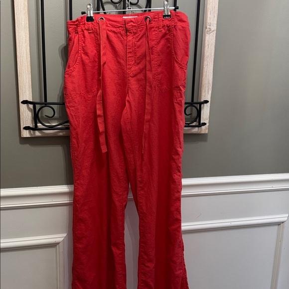 Jessica Simpson Pants - Jessica Simpson coral linen pants